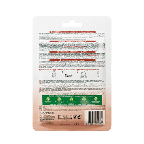 Garnier Nutri Bomb Milky Sheet Mask Hyaluronic Acid + Coconut Milk